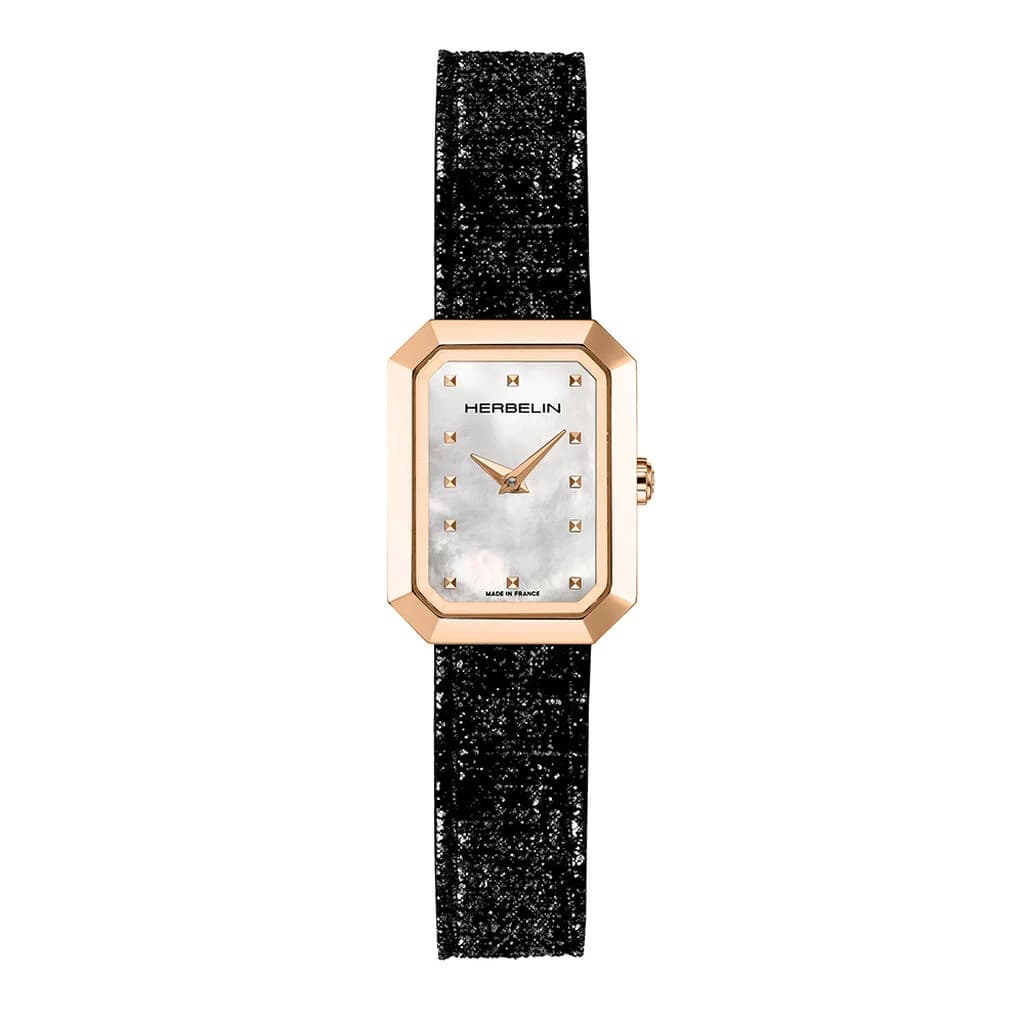 Michel Herbelin Montre Herbelin Octogône Nacre Blanche