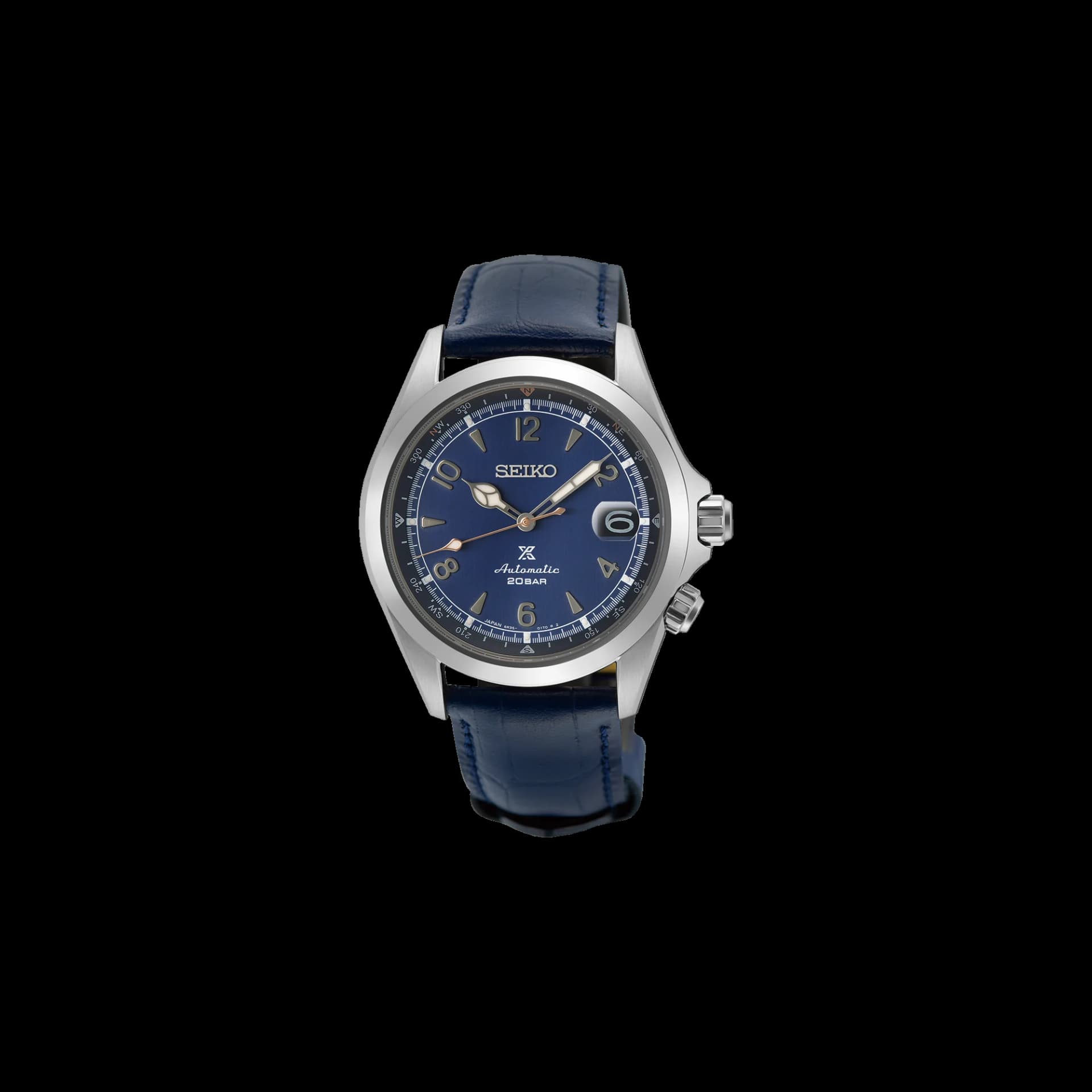 Seiko Prospex — bracelet cuir