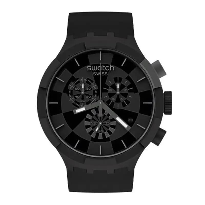 Swatch Montre Big Bold Chrono Checkpoint Black SB02B400