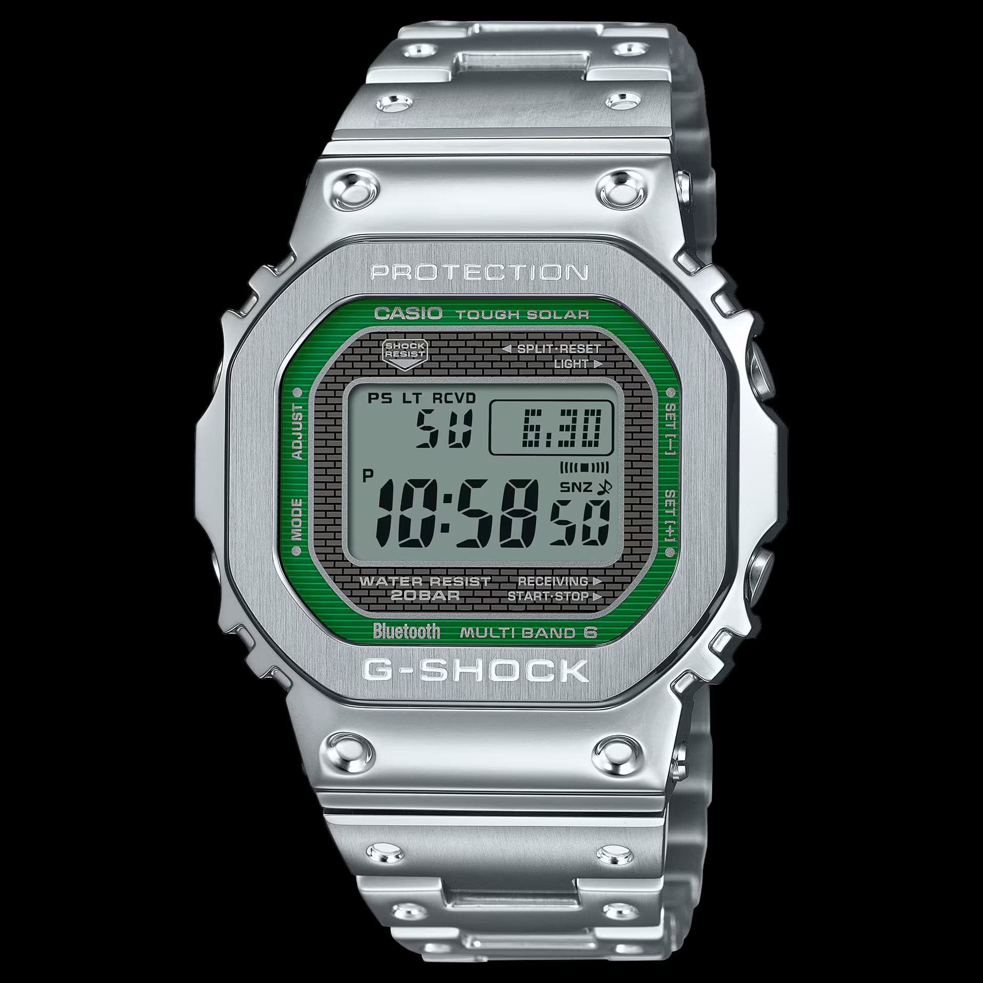 Casio Montre GShock G-Steel Origine - Série GMW-B5000 49.3 x 43.2 mm- GMW-B5000D-3ER