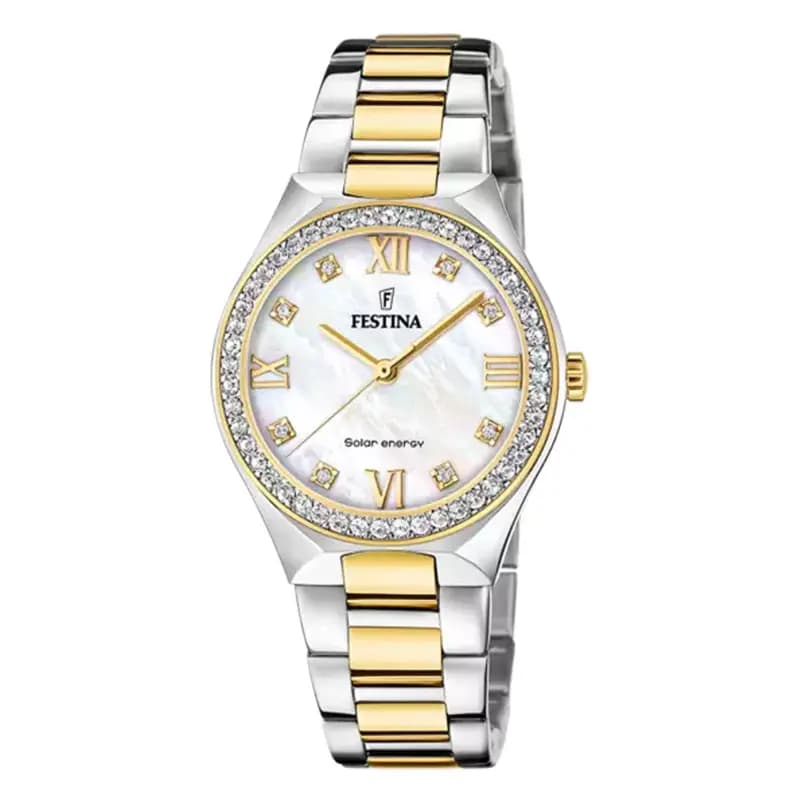 Festina Montre Femme FESTINA en Acier Bicolore Etanche