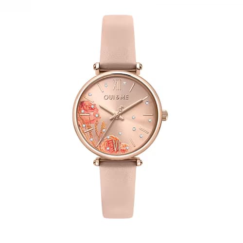 Oui & Me Montre Femme OUI&ME en Cuir Beige