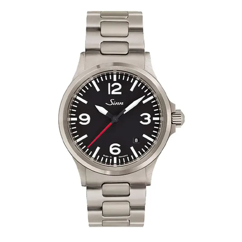 Sinn Montre Instrument 556 A RS Bracelet deux maillons