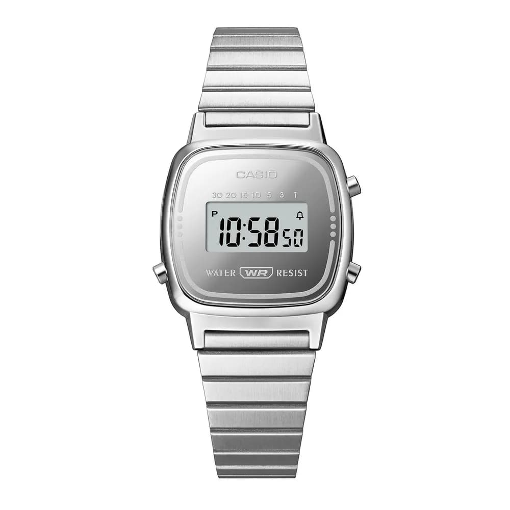 Casio Montre quartz Femme Casio vintage Argenté, Gris