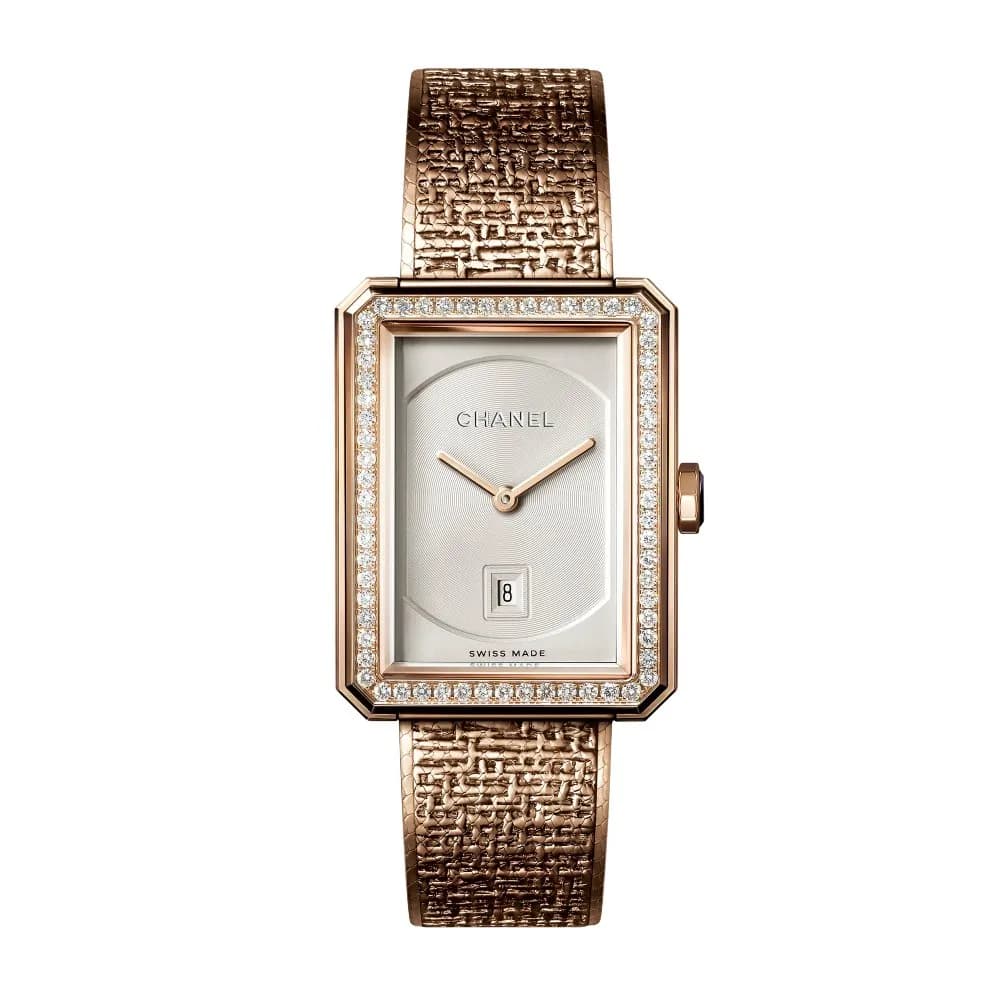 Chanel Montre Boy·Friend Tweed
