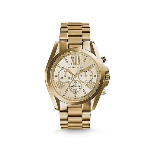 Michael Kors Montre Femme MICHAEL KORS en Acier Jaune Etanche