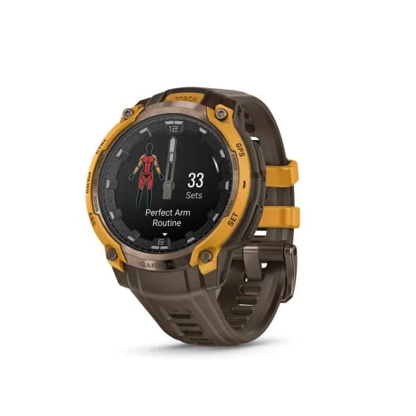 Garmin Montre Garmin Instinct Crossover 50mm AMOLED Bronze Orange Pastel