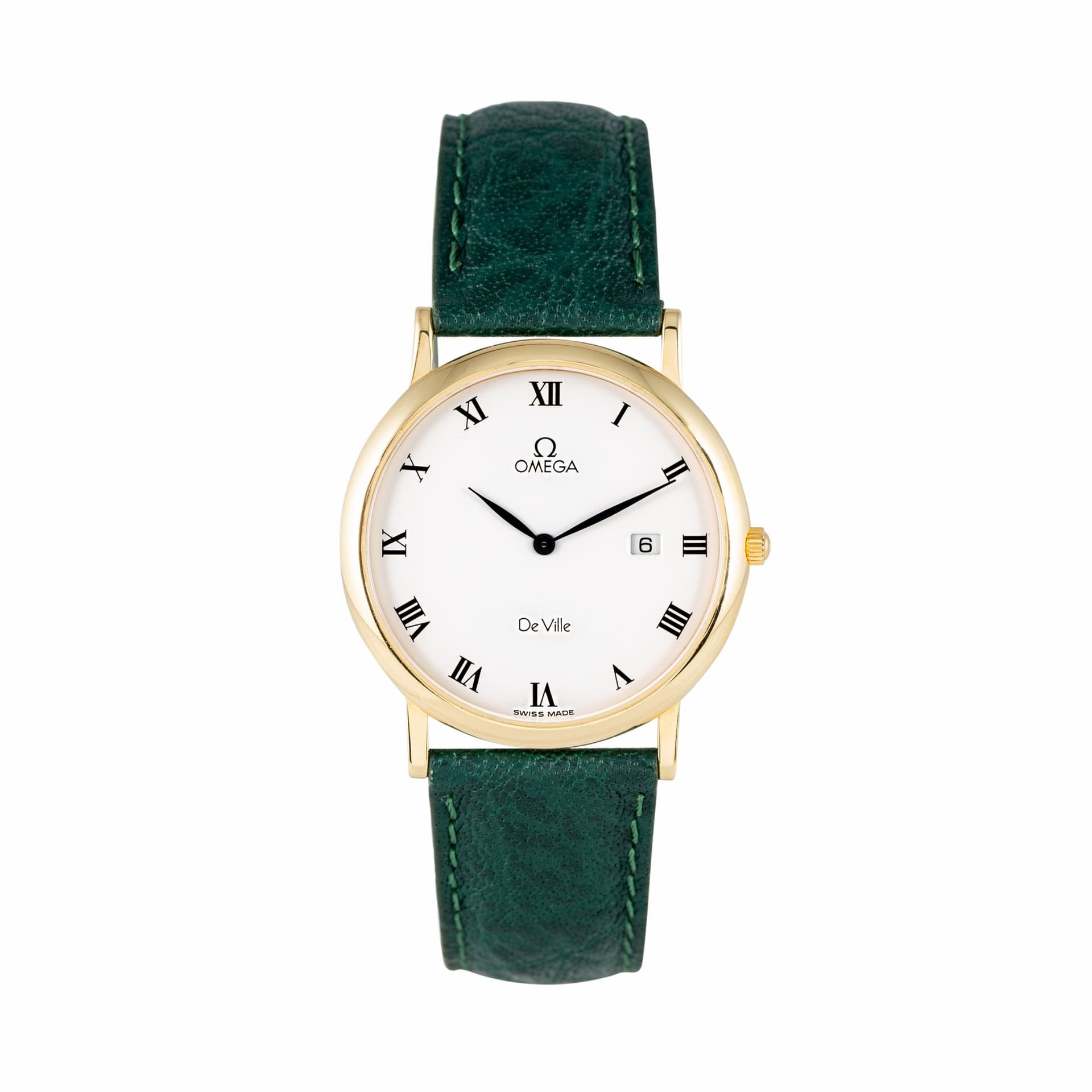 Omega De Ville Prestige — or jaune