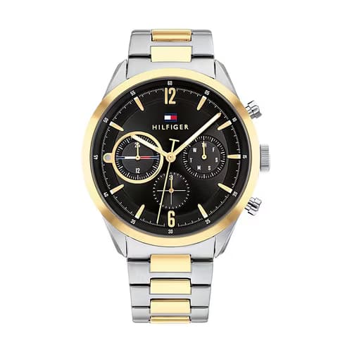 Tommy Hilfiger Montre Homme TOMMY HILFIGER en Acier Bicolore