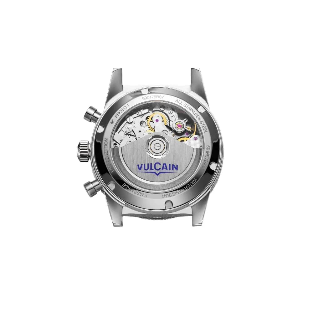 Vulcain Skindiver Chronograph ICE BLUE