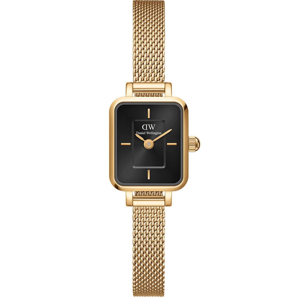 Daniel Wellington Montre Daniel Wellington Collection Quadro Mini en Acier et PVD Doré