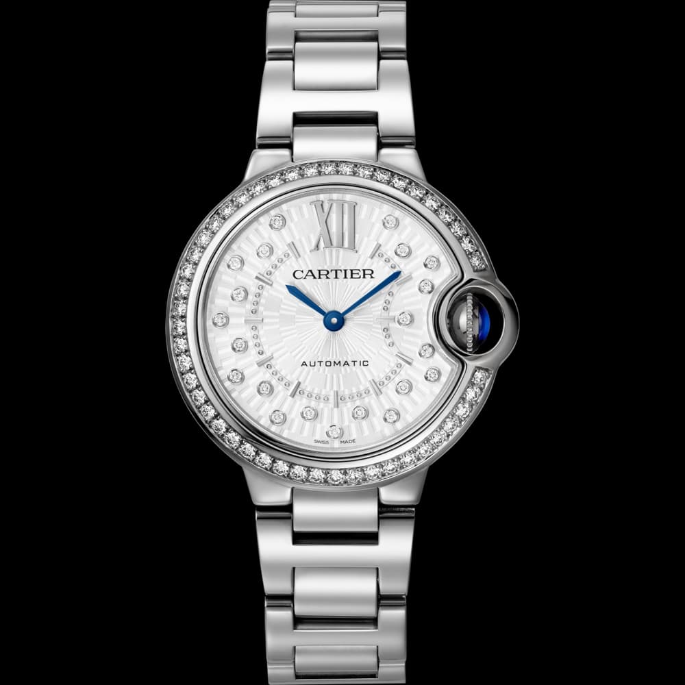 Cartier Ballon Bleu — boîtier acier