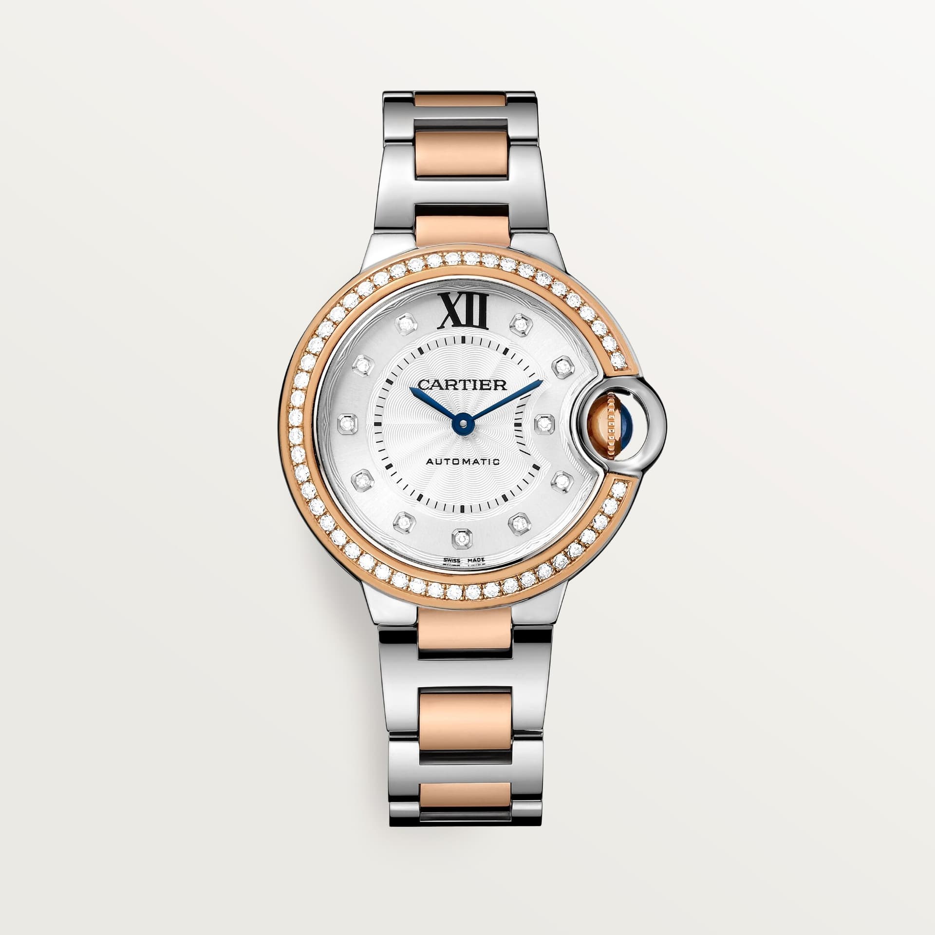 Cartier Ballon Bleu — bracelet argenté