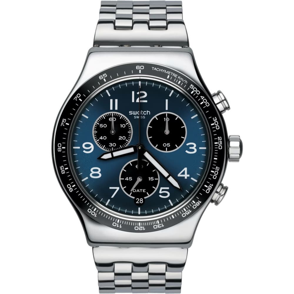 Swatch Montre Swatch en Acier Argenté