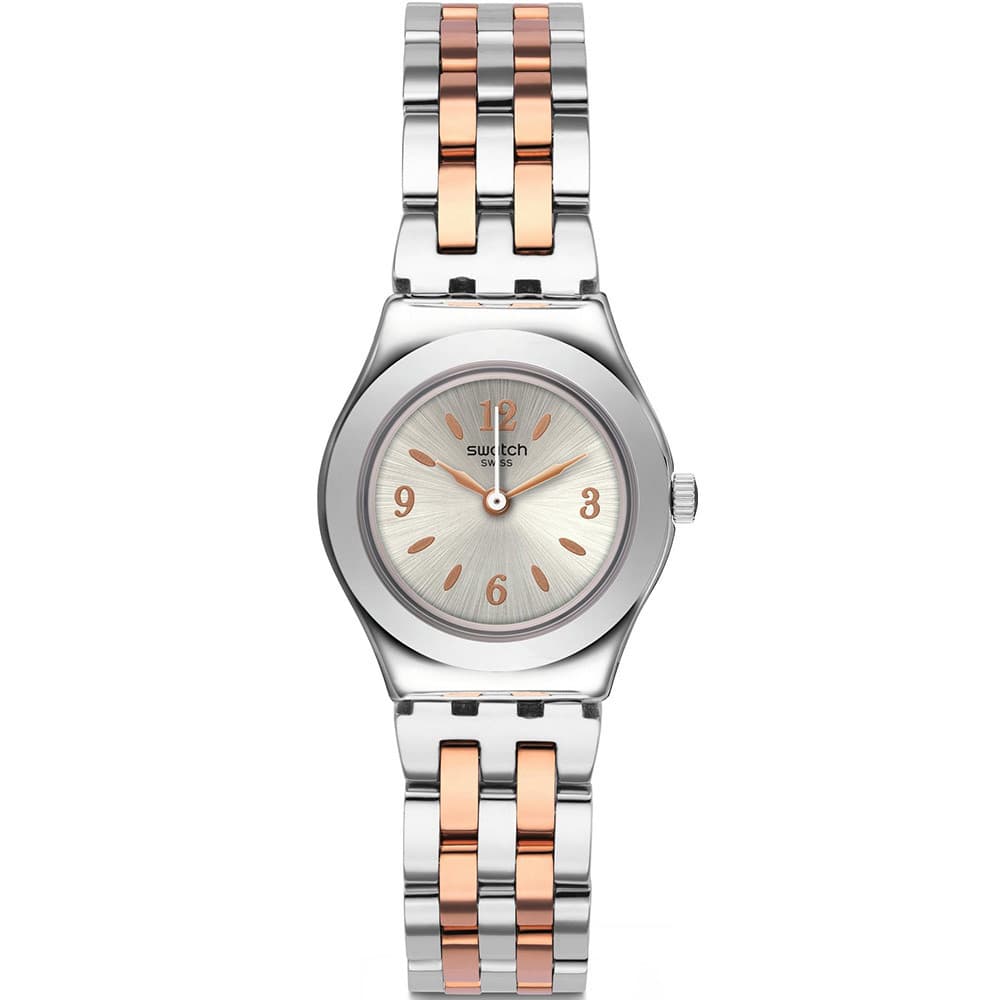 Swatch Montre Swatch Collection Minimix en Acier et PVD Bicolore