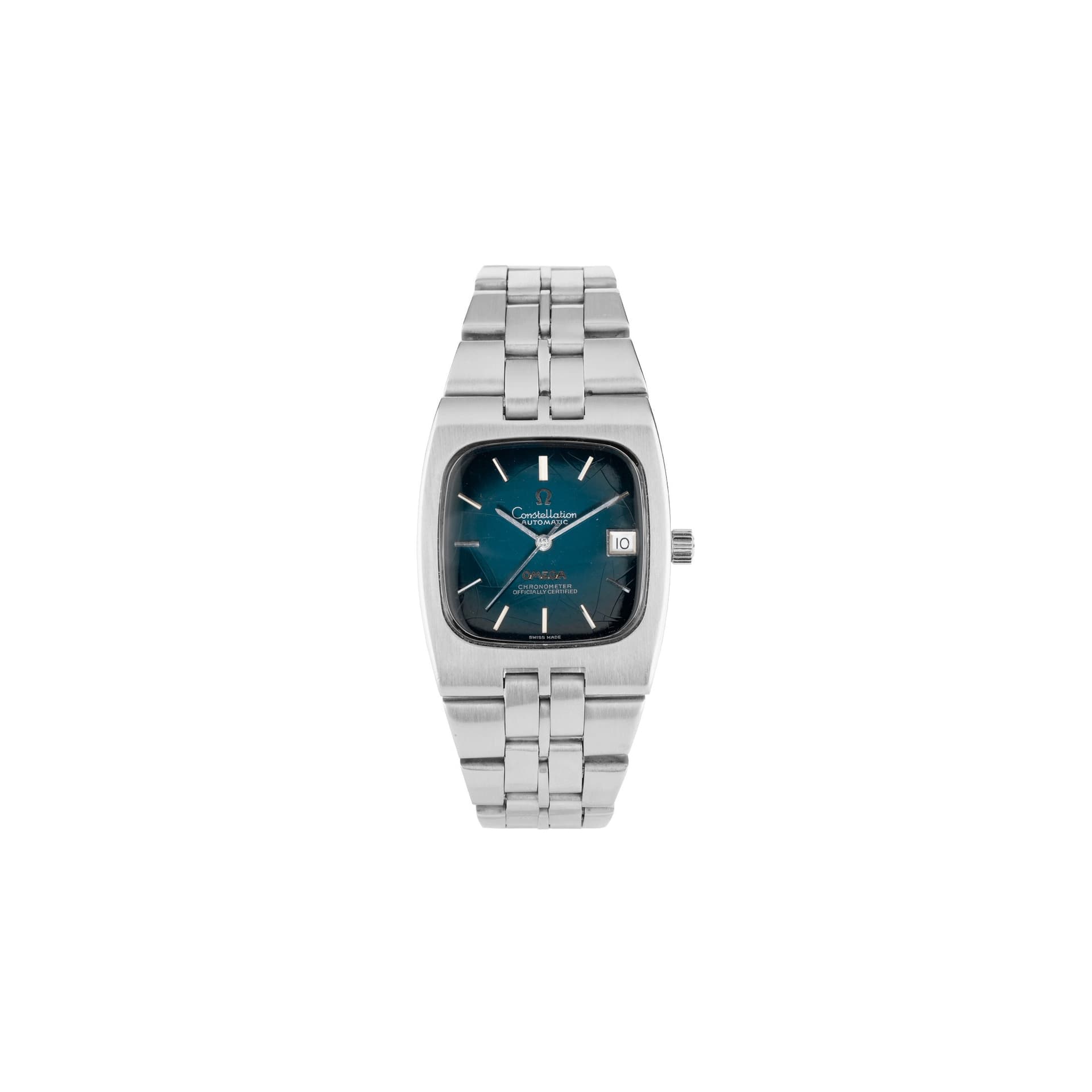 Omega Constellation — boîtier gris