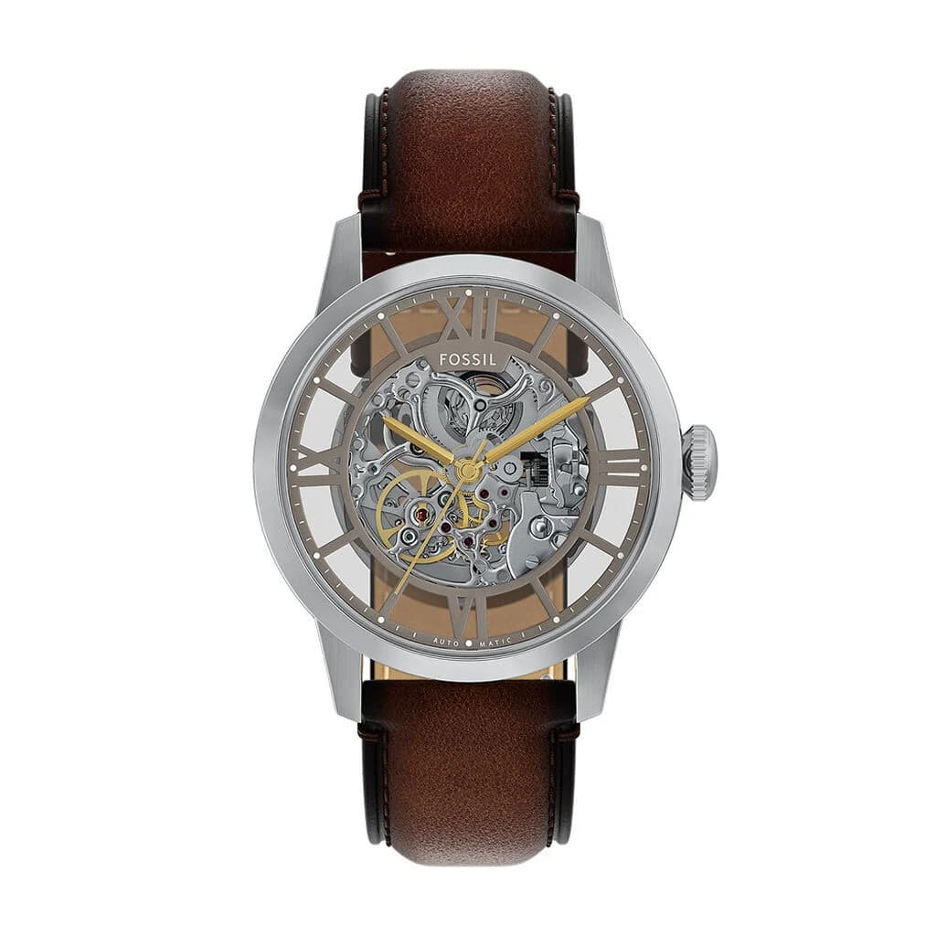 Fossil Townsman — cadran argenté