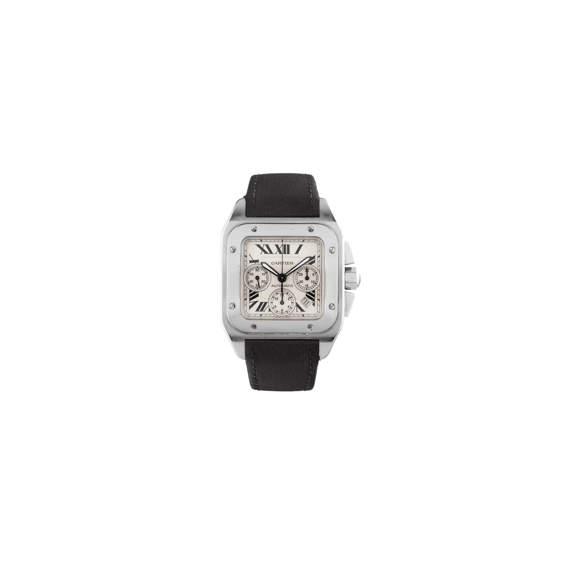Cartier Santos 100 XL — chronographe automatique