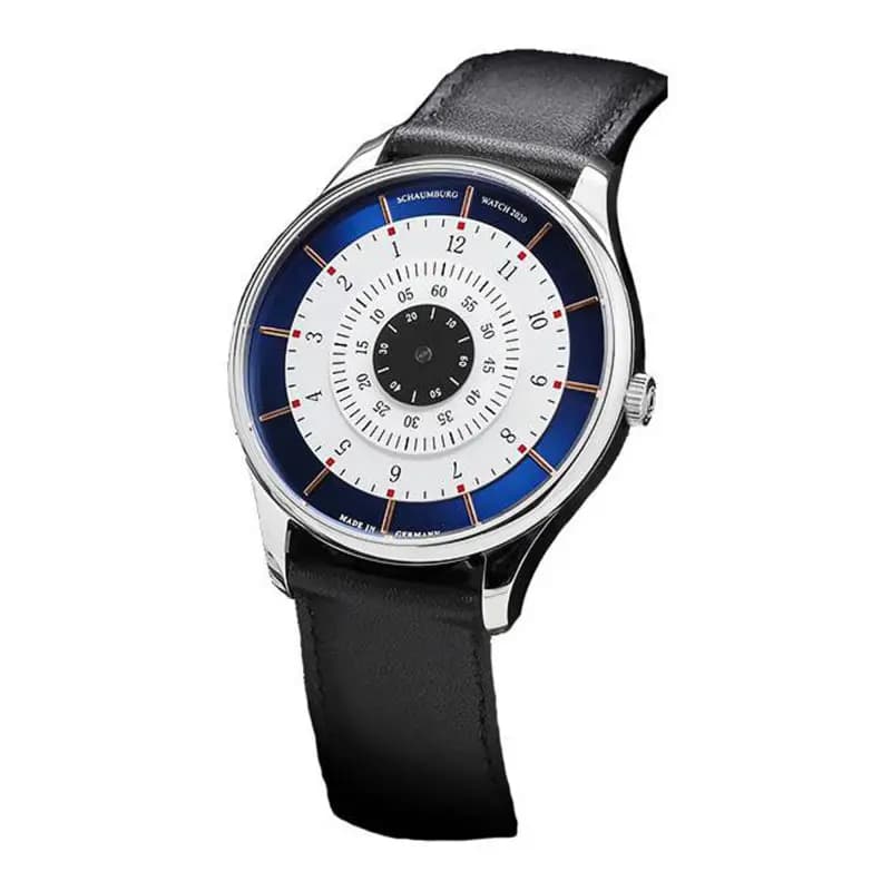 Schaumburg Watch Montre Cocktail Blue Jacked 1008[14]