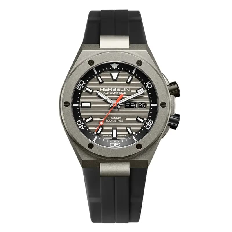 Michel Herbelin Montre herbelin Cap Camarat Titanium Diver Auto Homme Automatique - 1745TITICA