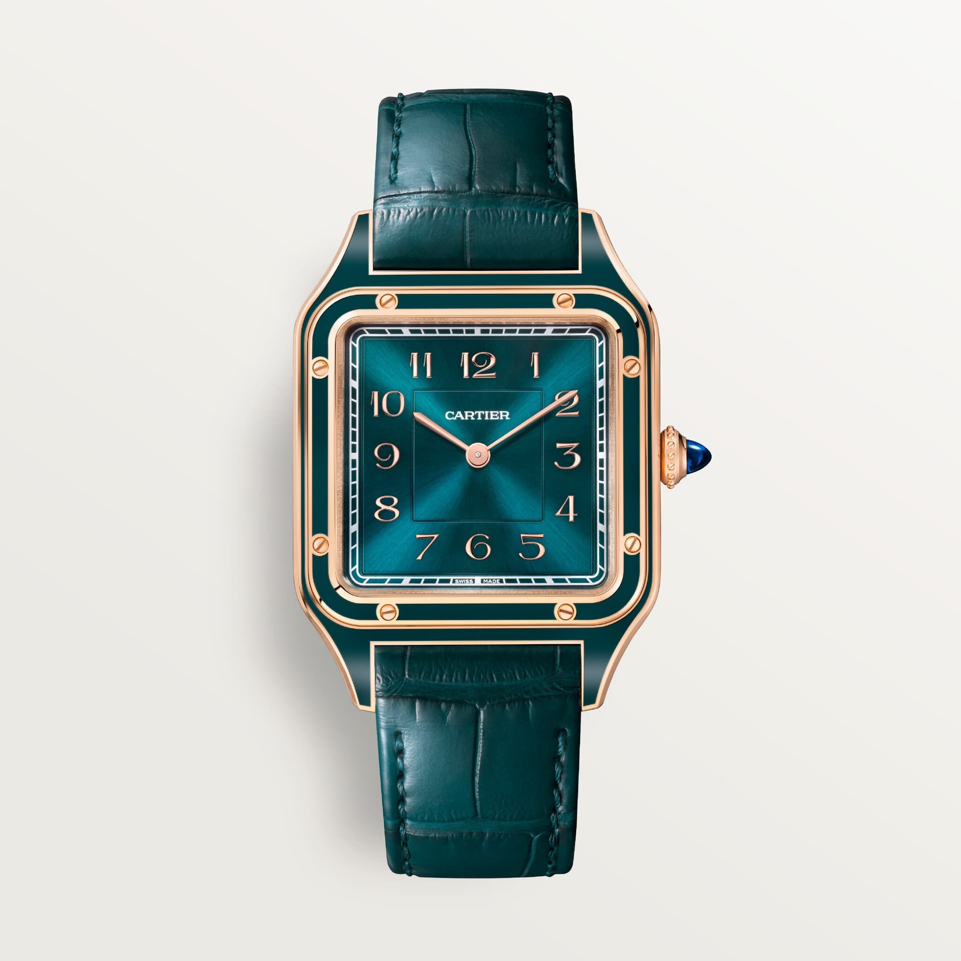 Cartier Santos-Dumont — cadran bleu 31 mm