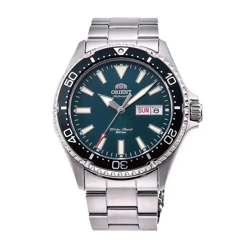Orient Montre Automatique Orient Collection Mako III Mechanical Sports en Acier Argenté