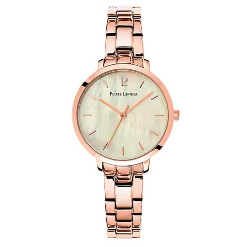 Pierre Lannier Montre Analogique Femme Pierre Lannier Acier Rose 055M999