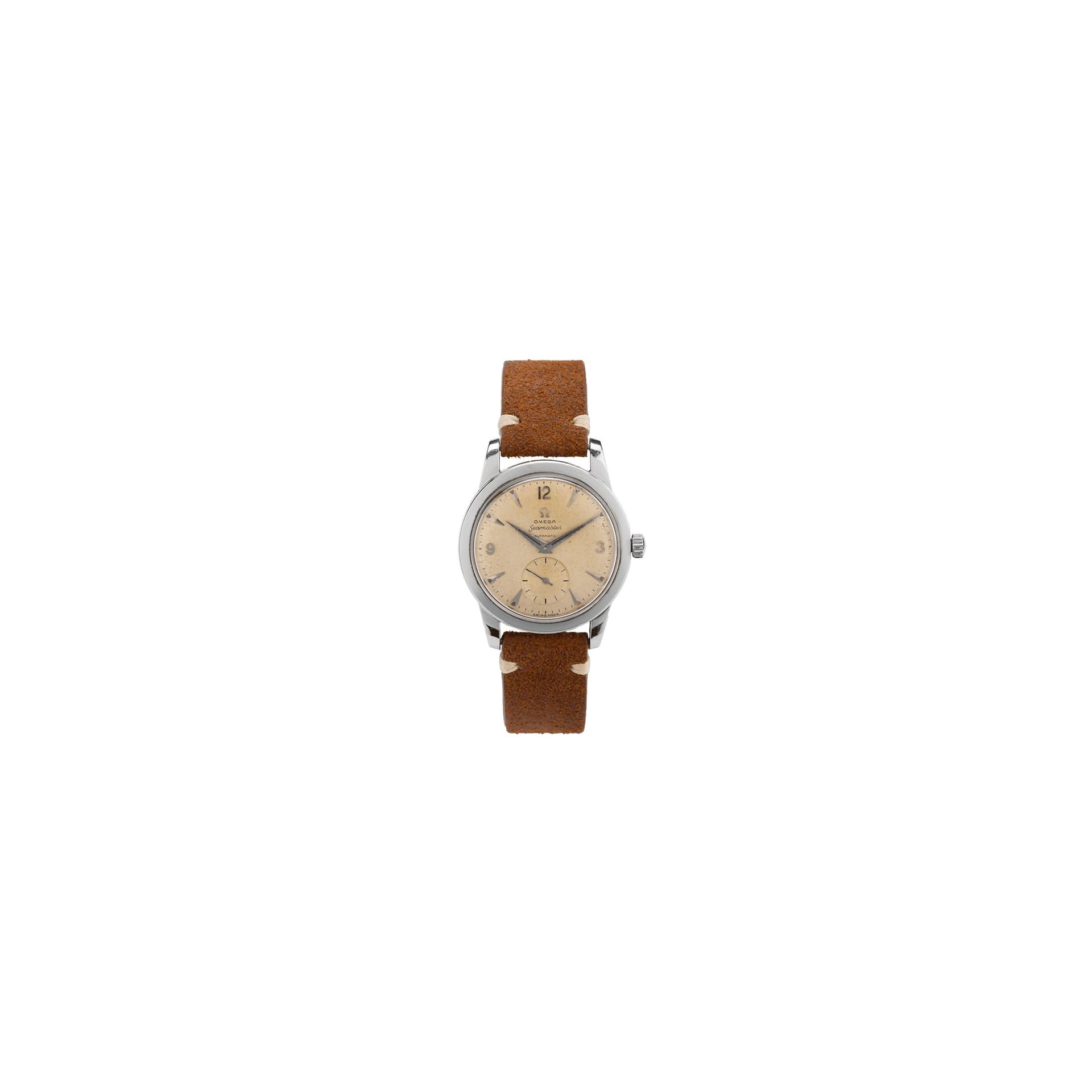 Omega Seamaster Petite Seconde — cadran argenté