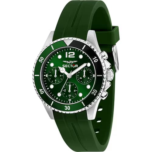 Sector Montre Homme SECTOR Cadran et Bracelet Vert