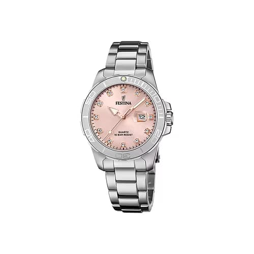 Festina Montre Femme Festina Boyfriend Collection en Acier Blanc