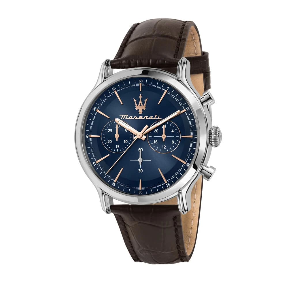 Maserati Montre Analogique Homme Maserati Cuir Marron R8871618014