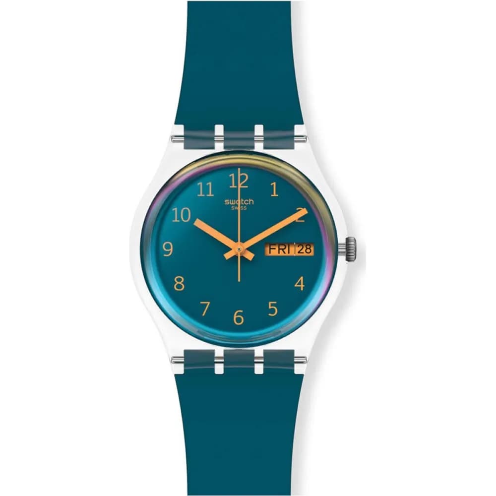 Swatch Montre quartz Femme Originals Bleu