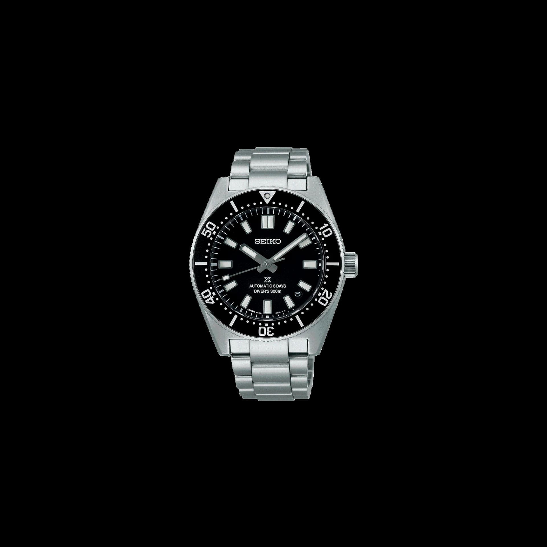 Seiko Prospex — cadran noir