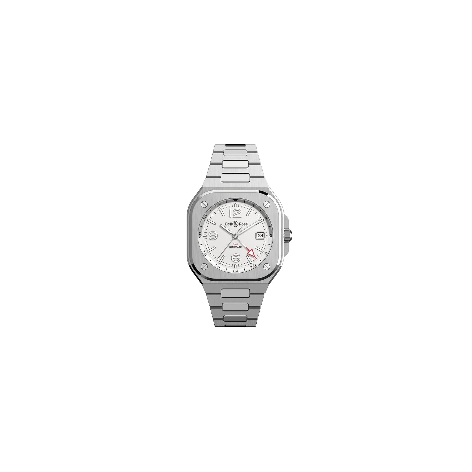 Bell & Ross BR 05 GMT White