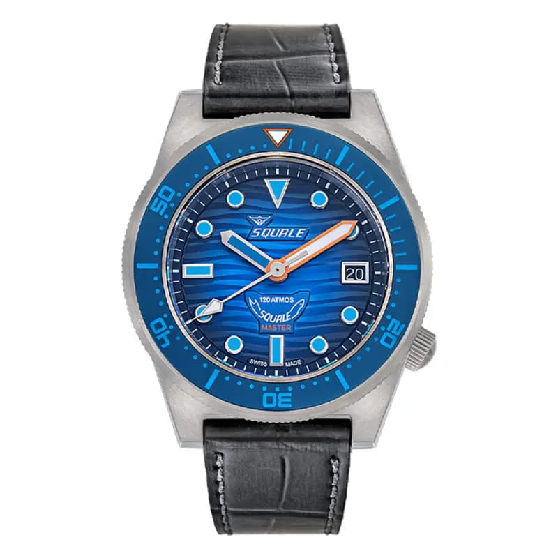 Squale Montre Master Titanium Grand Bleu MASTIBLBL.RAL