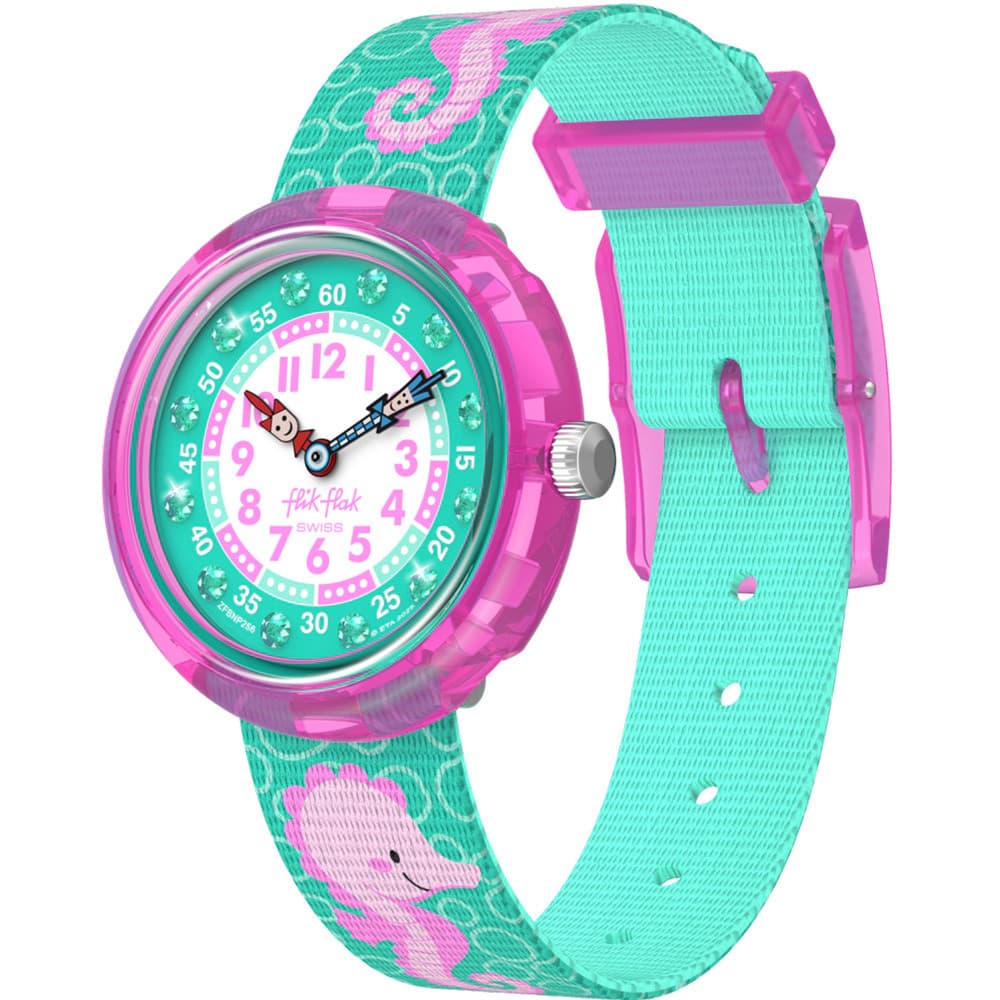 Flik Flak Montre Flik Flak en Plastique Vert