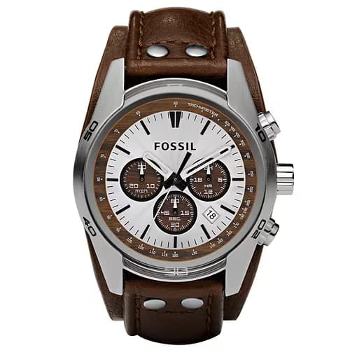 Fossil CH2565 — cadran blanc