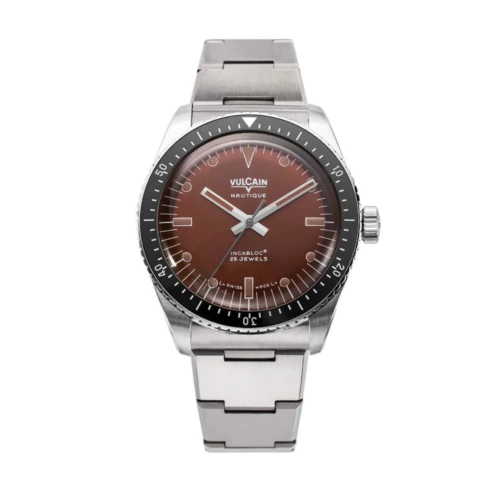 Vulcain Skindiver Nautique - Marron