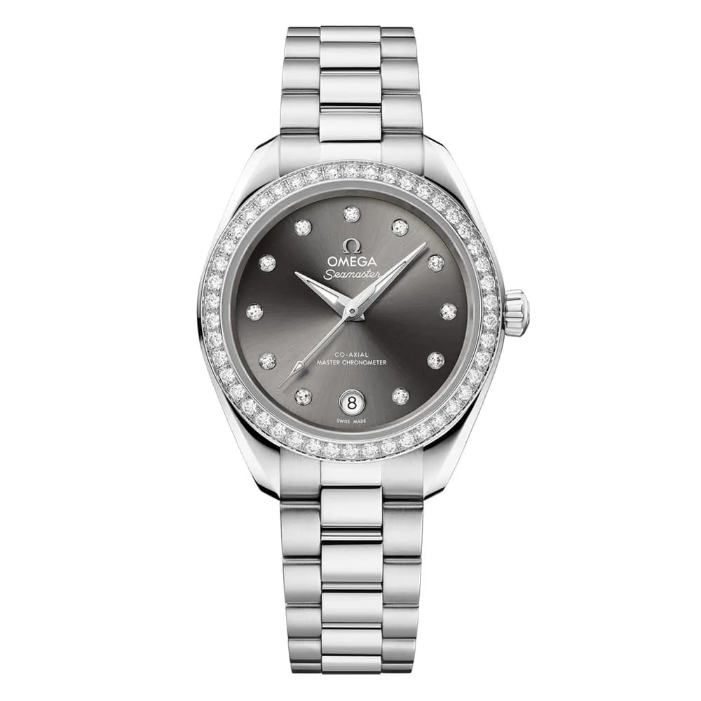 Omega Seamaster — boîtier argenté