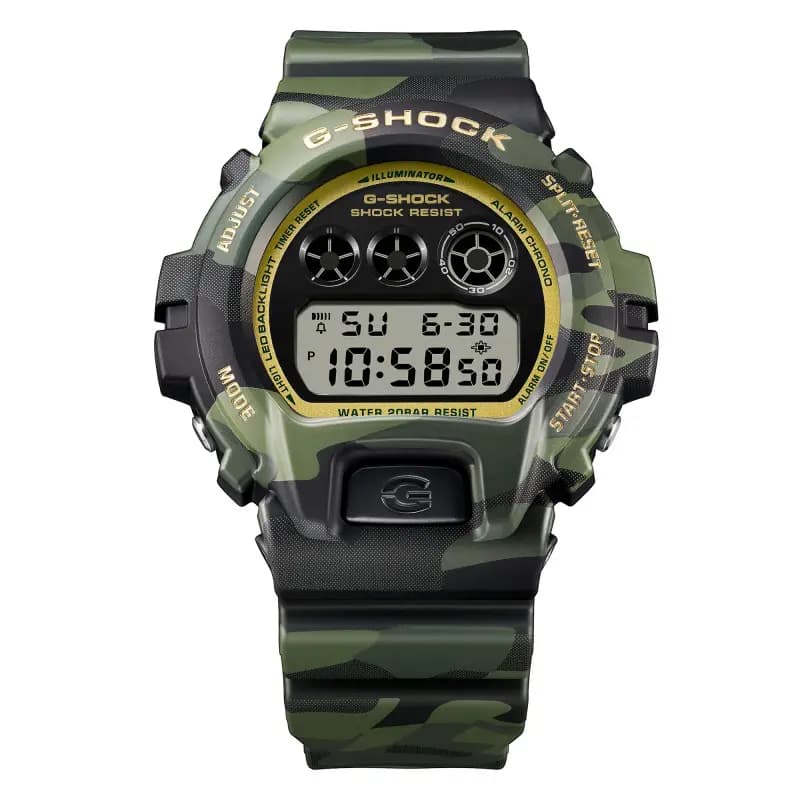 Casio DW-6900CMG-3ER — boîtier matériau biosourcé résine