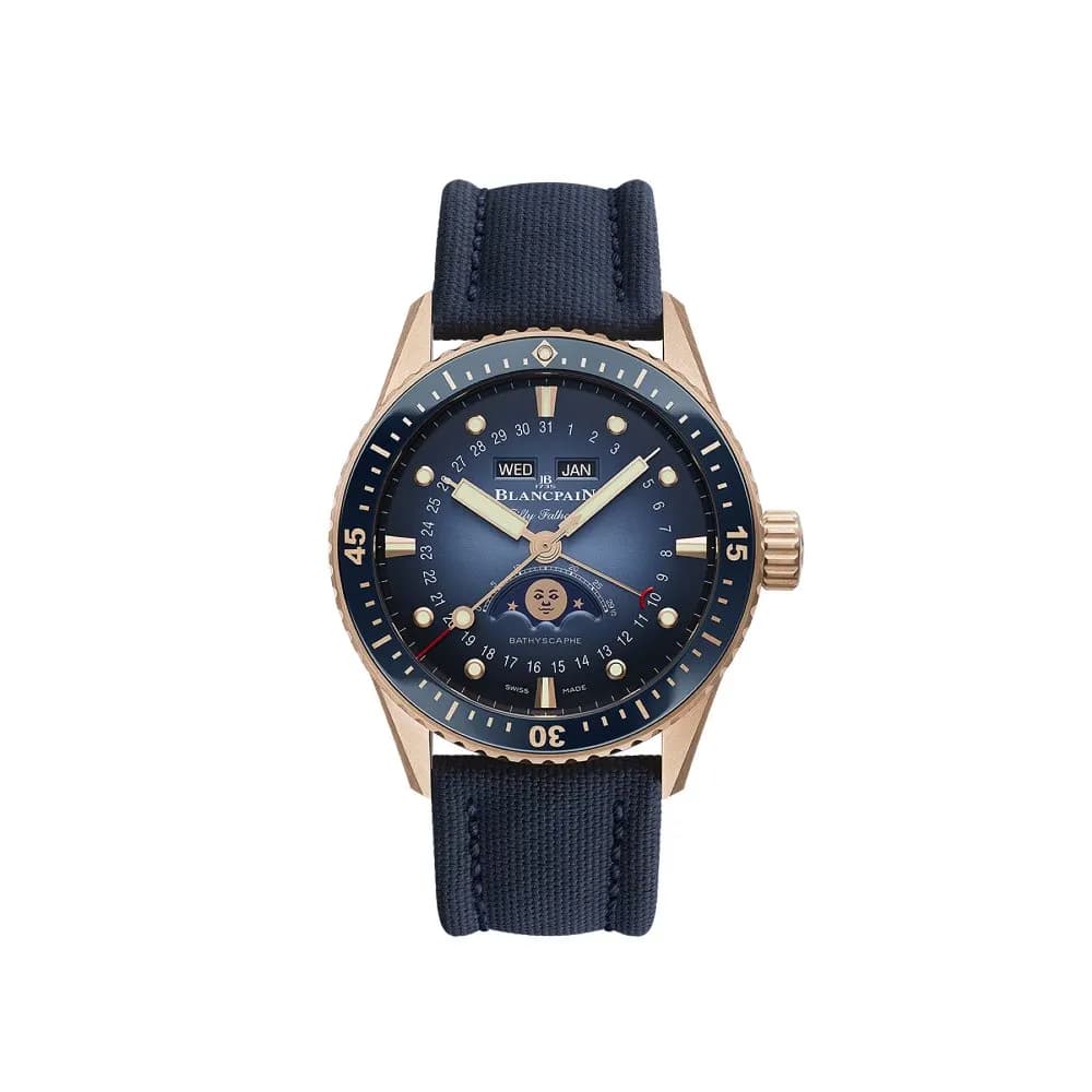 Blancpain Bathyscaphe Quantième Complet Phases de Lune