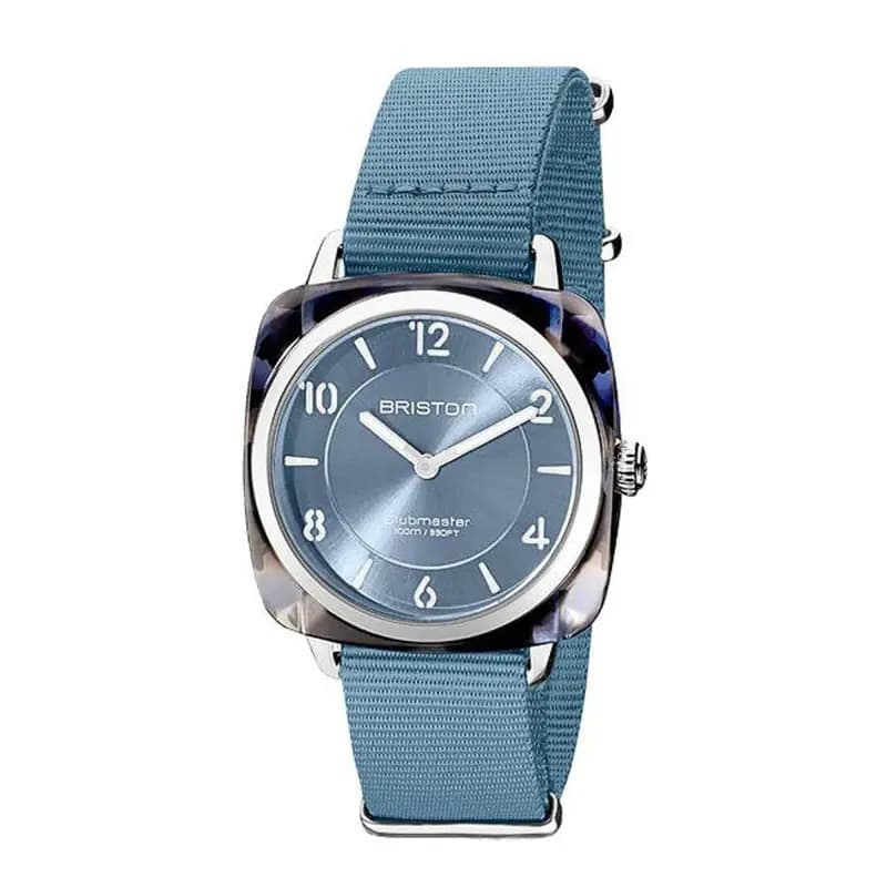 Briston Montre Clubmaster Chic Acétate - Bleu Glacier 21536.SA.UB.25.NIB