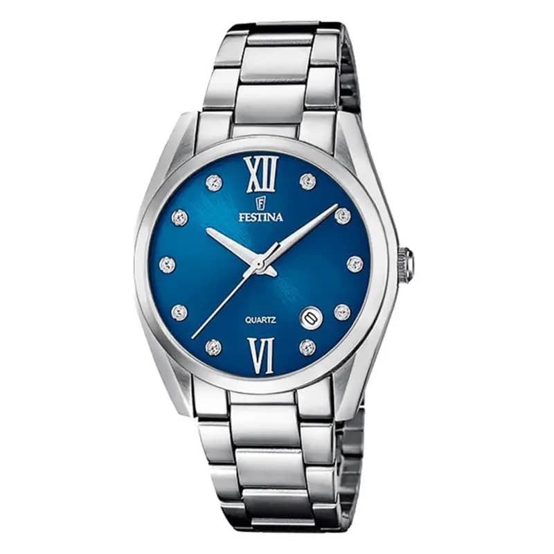 Festina Montre Boyfriend Blue Dial F16790/C