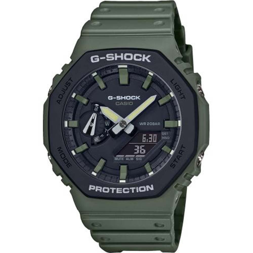 Casio G-Shock GA-2100 — boîtier carbone/résine