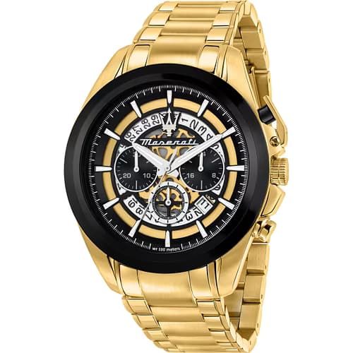 Maserati Montre Homme Maserati Acier Or jaune R8873612058