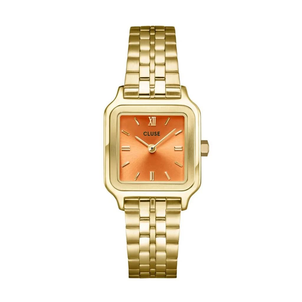 Cluse Gracieuse Petite — cadran orange