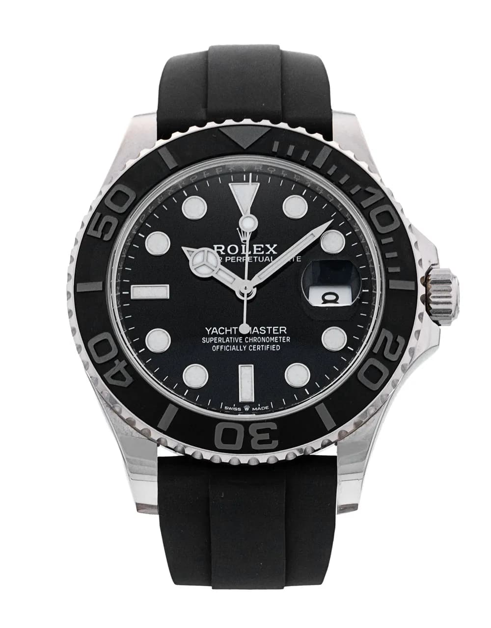 Rolex Yacht-Master — boîtier or blanc
