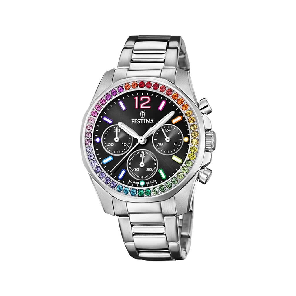 Festina Montre Festina Collection Boyfriend en Acier Argenté