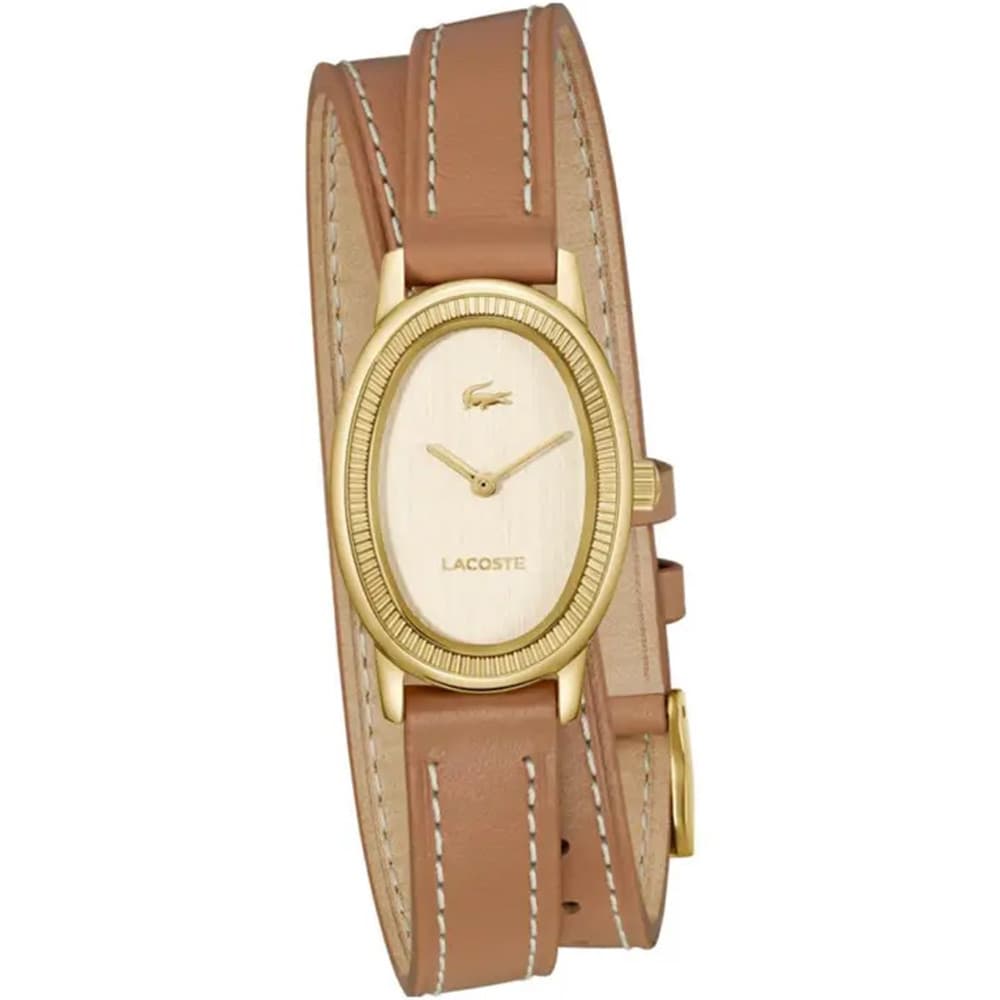 Lacoste Montre Lacoste Collection Parisienne en Cuir Marron