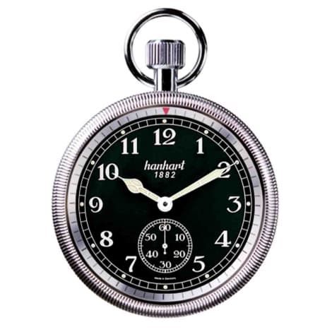 Hanhart Montre Gousset Hanhart Board Time Mécanique diamètre 55 mm- 850.4060-80